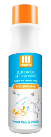 Nootie Sweet Pea & Vanilla Nourishing Jojoba Oil Shampoo for Dogs  