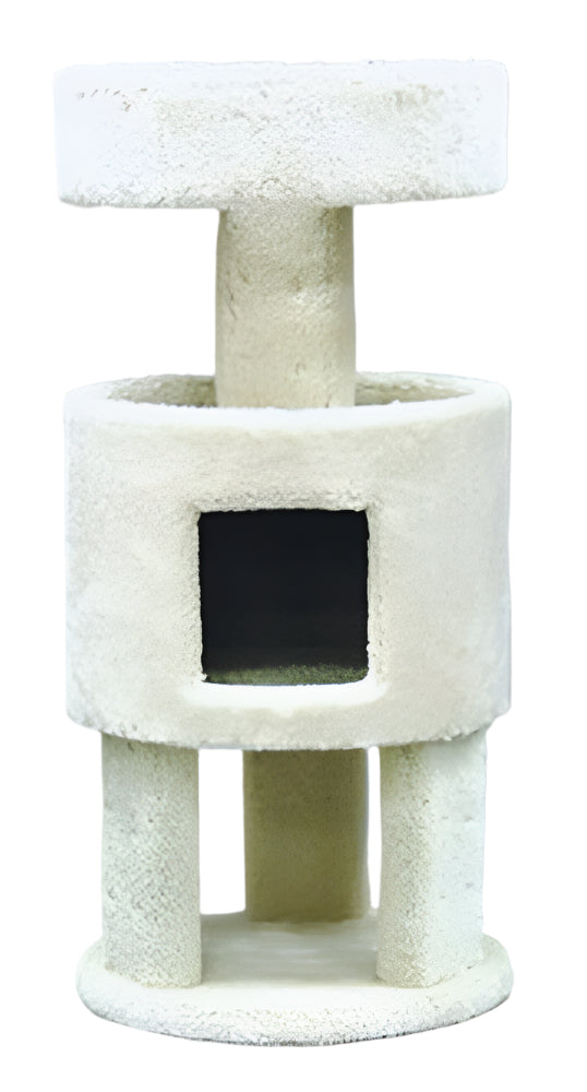 North American Pet Cat Condo with Penthouse - Assorted - 36 in  