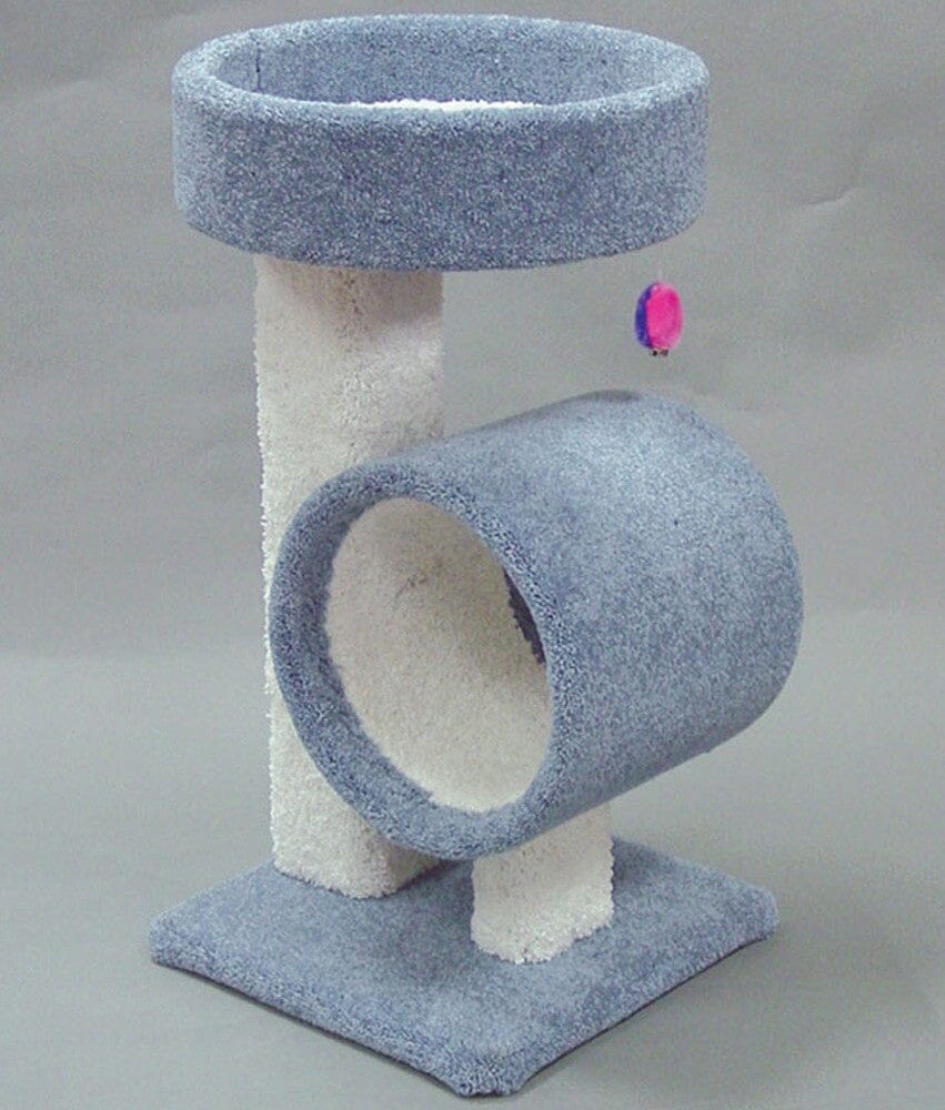 North American Pet Pedestal with Tall Tunnel - Assorted - 32 in  