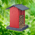 North States Shed Plastic Hopper Wild Bird Feeder - Red - 4.25 Lbs Cap  