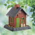 North States Village Collection Old Town Pub Plastic Hopper Wild Bird Feeder - Red - 5 Lbs Cap  