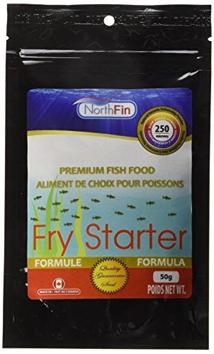 NorthFin Fry Starter Formula - 250 Microns Slow Sinking Powder - 50 g