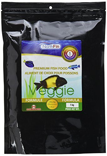 NorthFin Veggie Formula - 1 mm Sinking Pellets - 1 kg  