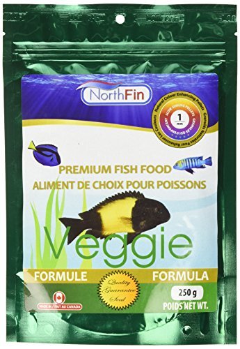 NorthFin Veggie Formula - 1 mm Sinking Pellets - 250 g  