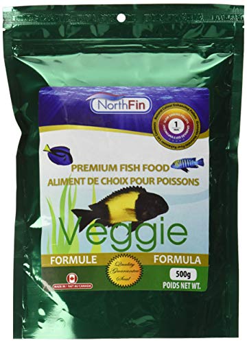 NorthFin Veggie Formula - 1 mm Sinking Pellets - 500 g  