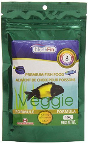 NorthFin Veggie Formula - 2 mm Sinking Pellets - 100 g