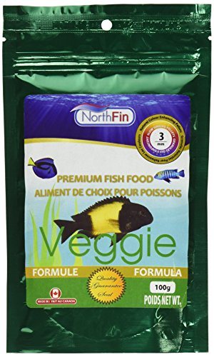 NorthFin Veggie Formula - 3 mm Sinking Pellets - 100 g
