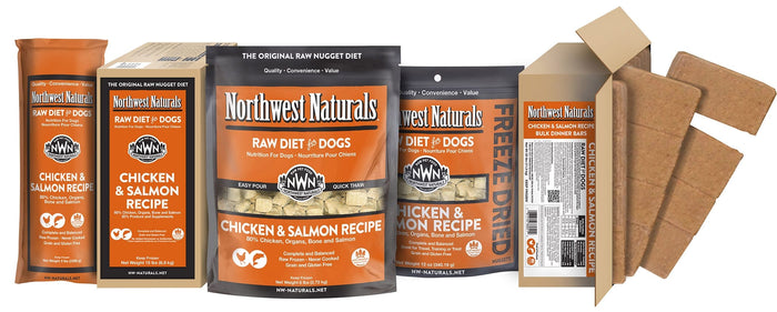 Northwest Naturals Chicken & Salmon Nuggets Freeze-Dried Dog Treats - 28 Oz Bag