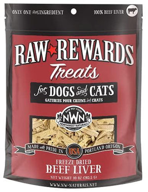 Northwest Naturals Freeze Dried Beef Liver Treat Freeze-Dried Cat and Dog Treats - 10 o...
