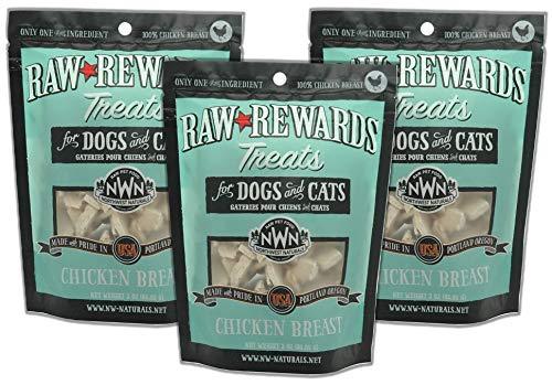 Northwest Naturals Freeze Dried Chicken Breast Treat Freeze-Dried Cat and Dog Treats - ...
