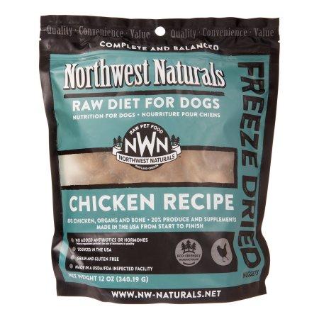 Northwest Naturals Freeze Dried Chicken Nuggets Freeze-Dried Dog Food - 12 oz Bag