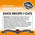 Northwest Naturals Freeze Dried Duck Cat Recipe Freeze-Dried Cat Treats - 11 oz Bag  