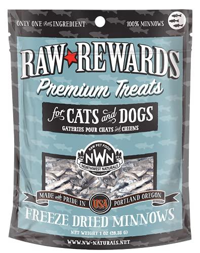 Northwest Naturals Freeze Dried Minnow Freeze-Dried Cat and Dog Treats - 1 oz Bag  