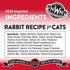 Northwest Naturals Freeze Dried Rabbit Cat Recipe Freeze-Dried Cat Treats - 4 oz Bag  