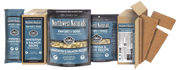 Northwest Naturals Whitefish & Salmon Nuggets Freeze-Dried Dog Treats - 28 Oz Bag