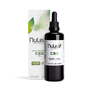Nuleaf Naturals 6000mg Full Spectrum CBD Oil Cat and Dog Supplement - (100ml) 3.38 Fl O...