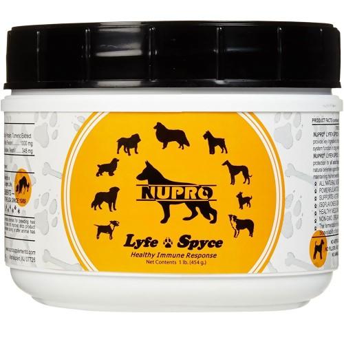 Nupro High Grade Hemp Extract CBD Oil Lyfe Spice Immunity Response Dog Supplements - 1 lb Jar
