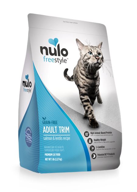 Nulo FreeStyle Adult Trim Grain Free Salmon and Lentils Dry Cat Food  