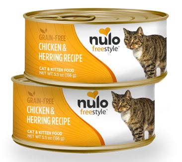 Nulo FreeStyle Grain Free Chicken and Herring Recipe Canned Kitten and Cat Food  