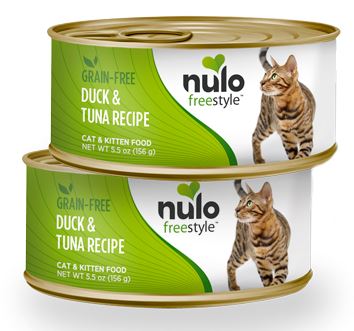 Nulo FreeStyle Grain Free Duck & Tuna Recipe Canned Kitten & Cat Food  