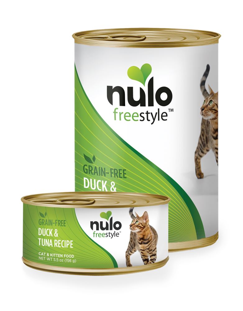 Nulo FreeStyle Grain Free Duck & Tuna Recipe Canned Kitten & Cat Food  