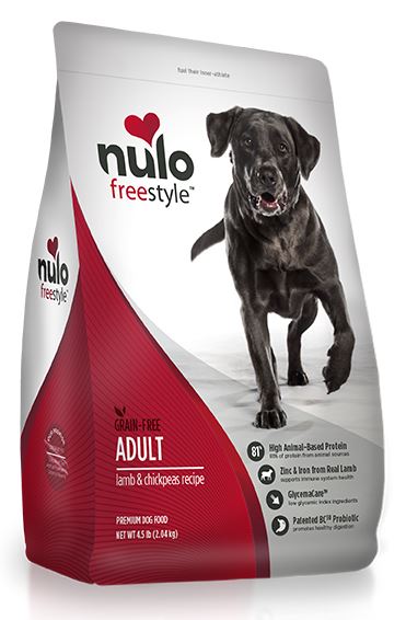 Nulo FreeStyle Grain Free Lamb and Chickpeas Recipe Dry Dog Food  