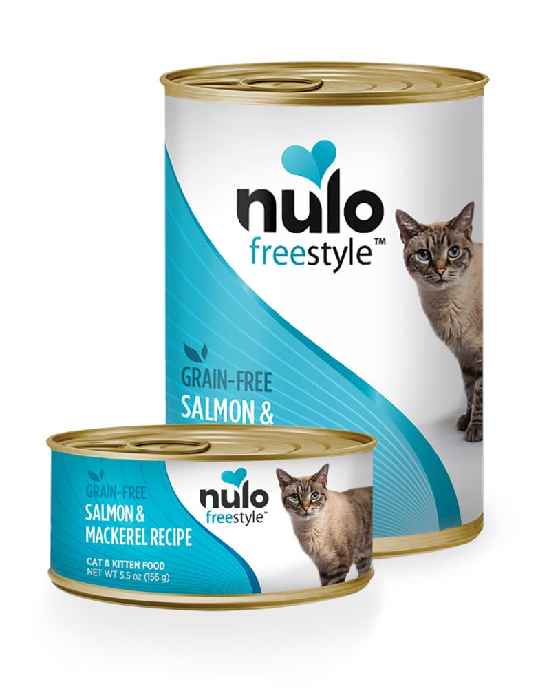 Nulo FreeStyle Grain Free Salmon and Mackerel Recipe Canned Kitten & Cat Food  