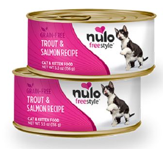 Nulo FreeStyle Grain Free Trout and Salmon Recipe Canned Cat Food  