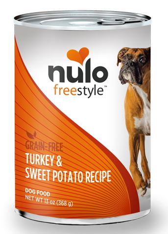 Nulo FreeStyle Grain Free Turkey and Sweet Potato Recipe Canned Dog Food  