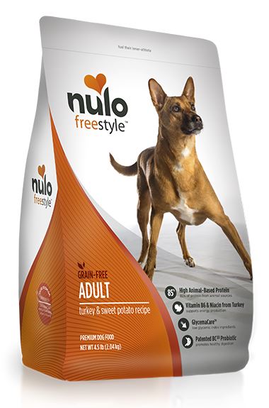 Nulo FreeStyle Grain Free Turkey and Sweet Potato Recipe Dry Dog Food  