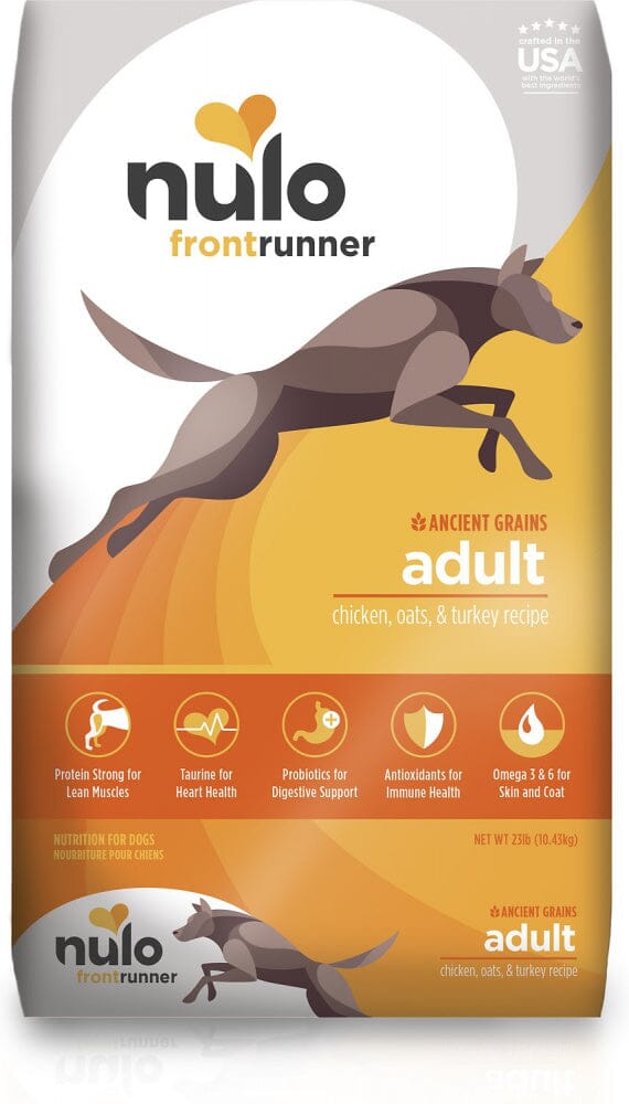 Nulo Frontrunner Chicken, Oats & Turkey Adult Dry Dog Food  