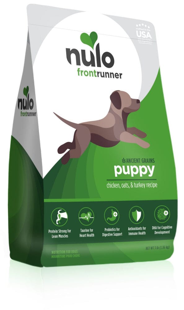 Nulo Frontrunner Chicken, Oats & Turkey Puppy Dry Dog Food  