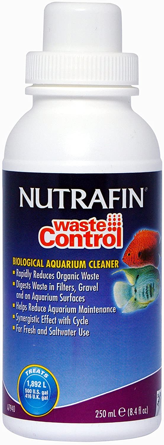 NutraFin Waste Control Biological Aquarium Cleaner - 8.45 fl oz