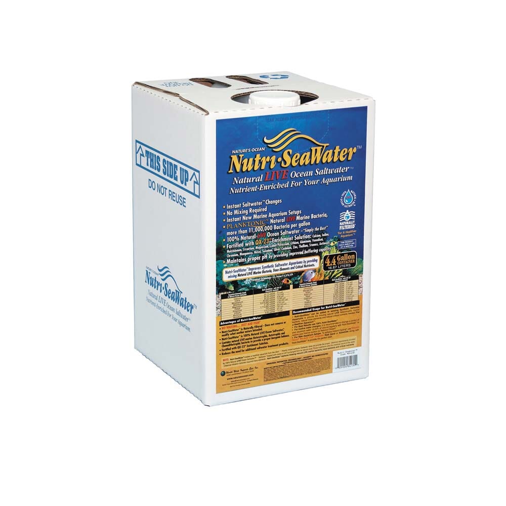 Nutri-Seawater Natural Live Ocean Saltwater - 4.4 gal  