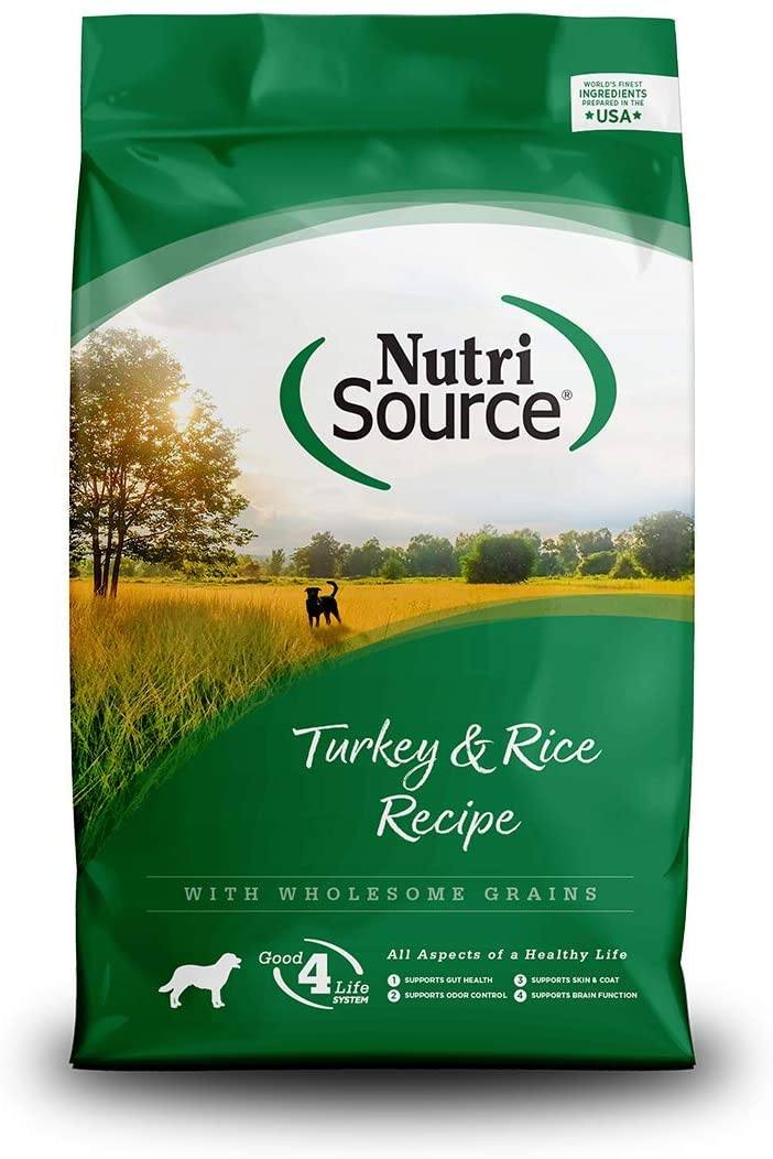 Nutrisource Adult Turkey & Rice Dry Dog Food - 30 lb Bag  