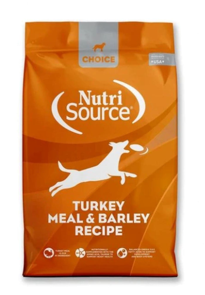 Nutrisource Choice Turkey Meal & Barley Dry Dog Food - 30 lb Bag