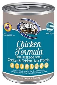 Nutrisource Grain Free Chicken Canned Dog Food - 13 oz - Case of 12