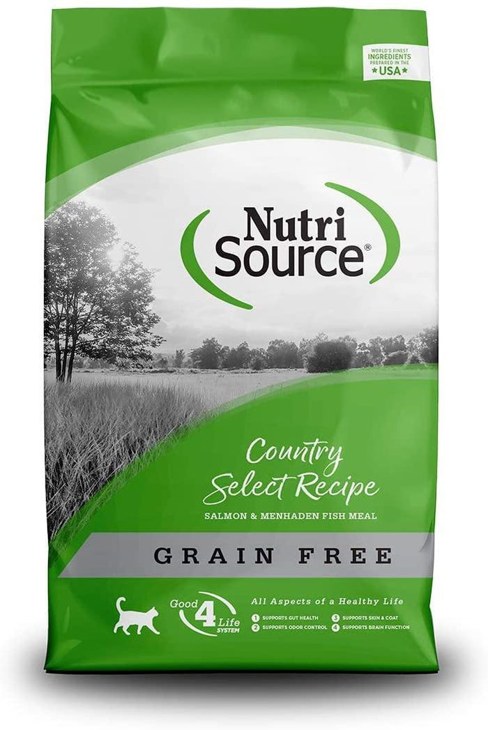 Nutrisource Grain Free Country Select Entrée (10 per bale) Dry Cat Food - 2.2 lb Bag