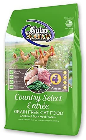 Nutrisource Grain Free Country Select Entree Dry Cat Food - 15 lb Bag