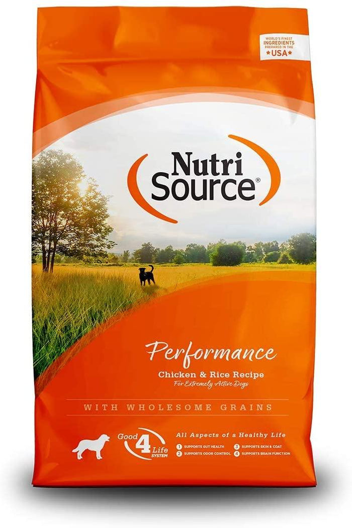Nutrisource Performance Chicken & Rice Dry Dog Food - 40 lb Bag