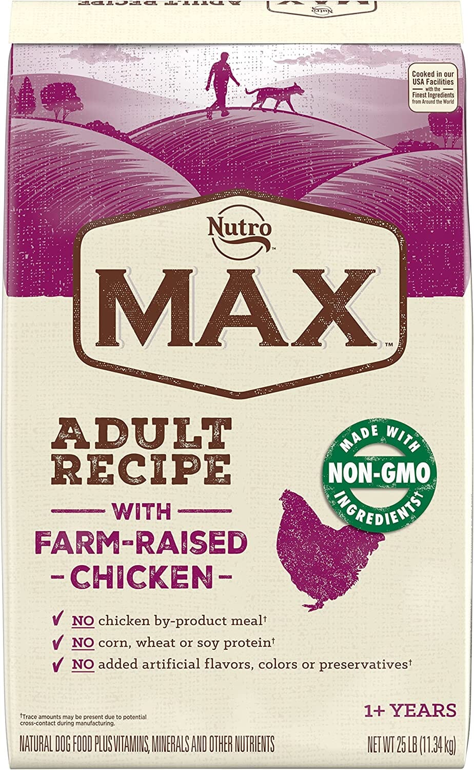 Nutro Max Adult Dry Dog Food - 25 Lbs  