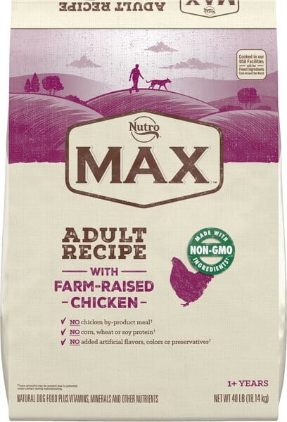 Nutro Max Adult Dry Dog Food - 40 Lbs  