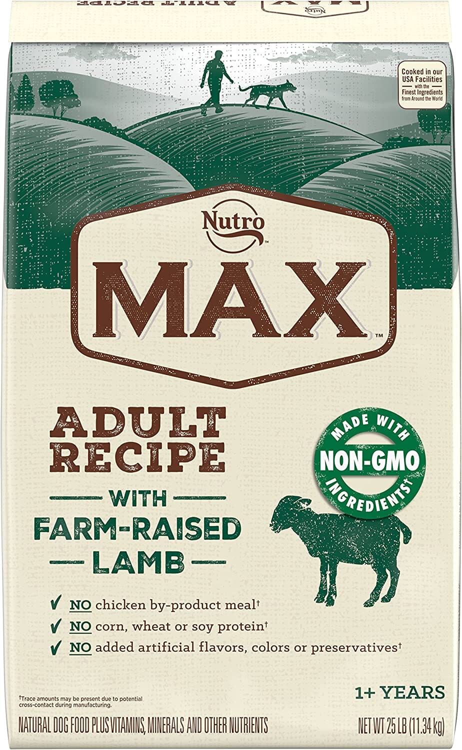 Nutro Max Lamb Dry Dog Food - 25 Lbs  