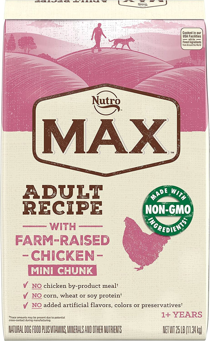 Nutro Max Mini Dry Dog Food - 25 Lbs