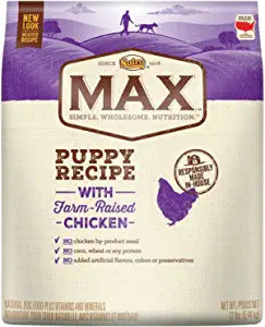 Nutro Max Puppy Dry Dog Food - 12 Lbs  