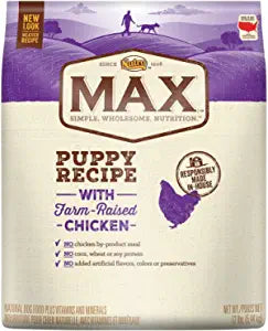 Nutro Max Puppy Dry Dog Food - 12 Lbs