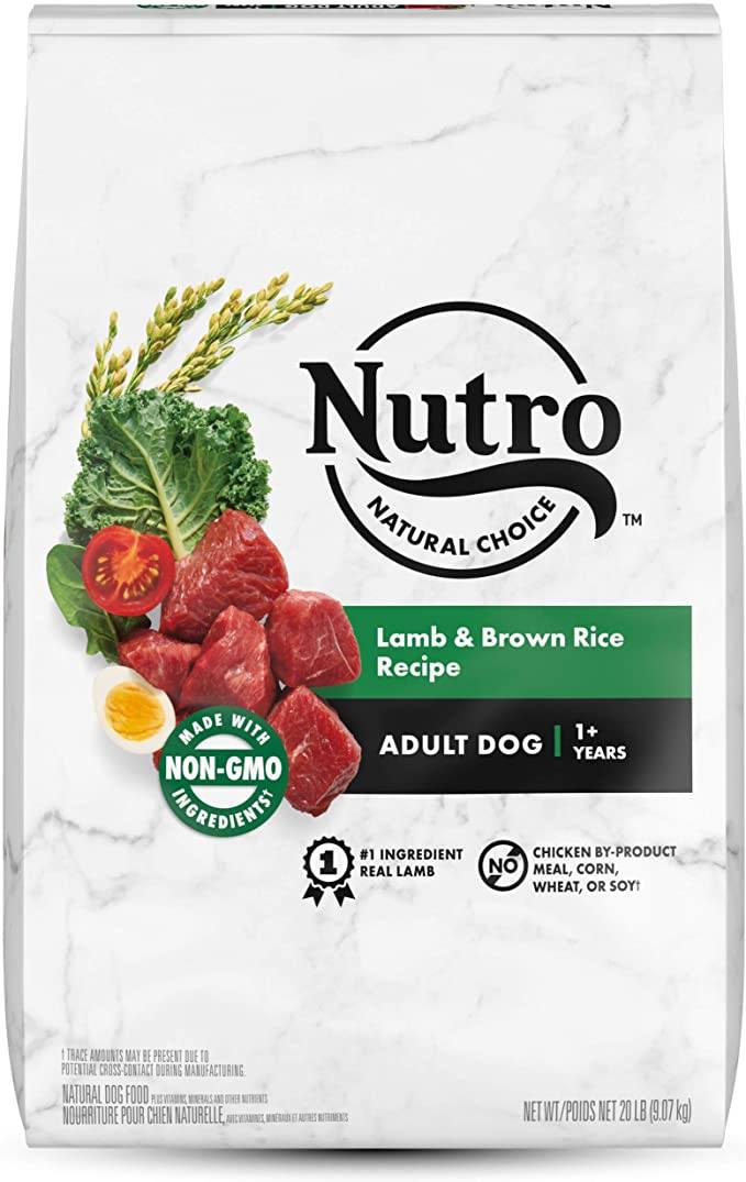 Nutro Natural Choice Adult Lamb & Rice Dry Dog Food - 20 lb Bag  