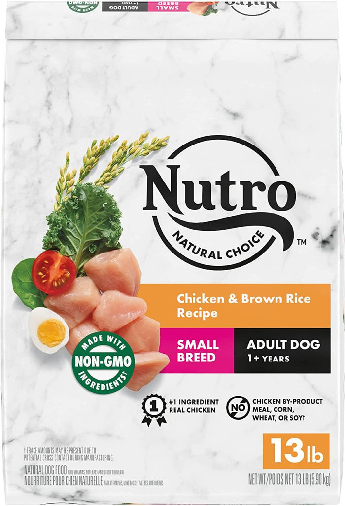 Nutro Natural Choice Natural Choice Small Breed Adult Chicken & Brown Rice Dry Dog Food...
