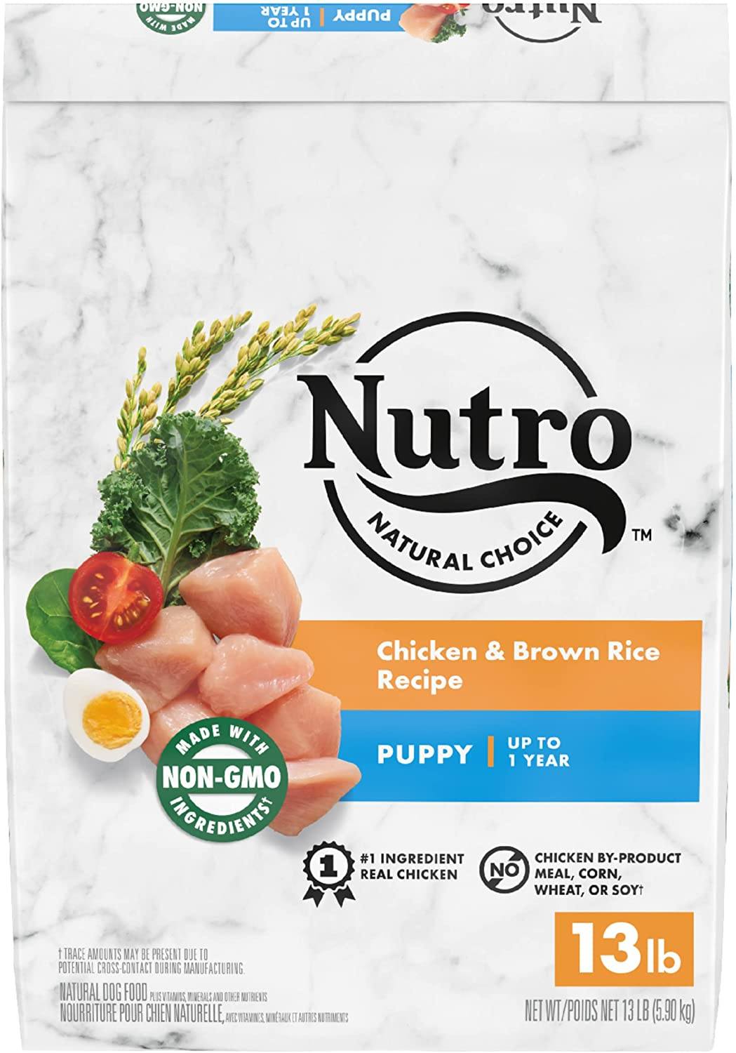 Nutro Natural Choice Puppy Chicken & Brown Rice Dry Dog Food - 13 lb Bag  