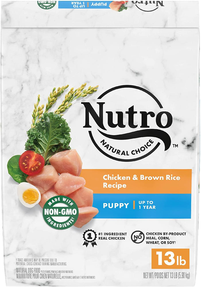 Nutro Natural Choice Puppy Chicken & Brown Rice Dry Dog Food - 13 lb Bag